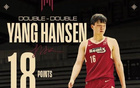18分10板4助！杨瀚森最强一战，关键爆扣赢回主帅信任了！